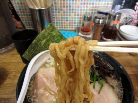 中華蕎麦丸め 麺