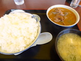 永井食堂 もつ煮定食 (3)