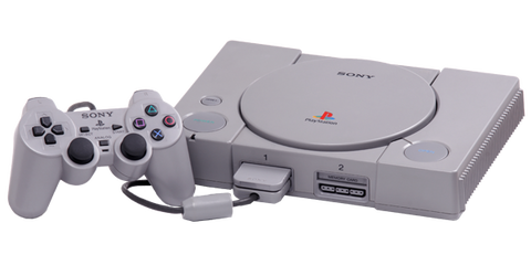 playstation-one-games-console-transparent-background