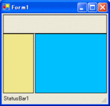 Windows フォーム DockPadding 3