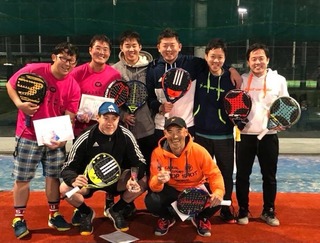 パデル テニス スカッシュ スペイン 全日本