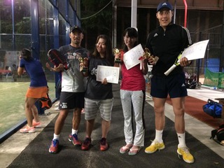 パデル JPT 2018 優勝