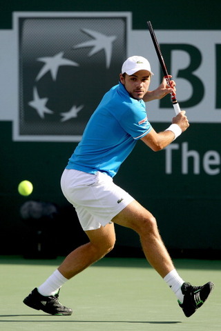 ワウリンカ　バックハンドストローク