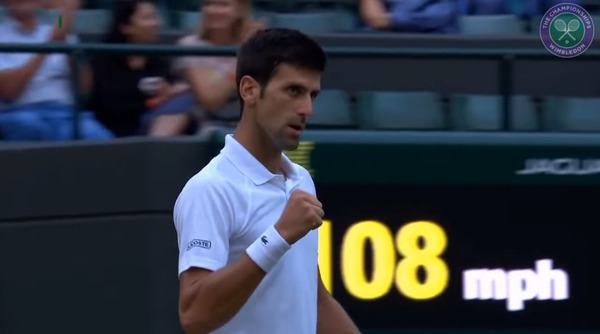 ジョコビッチ、ハチャノフを怒りのストレートで下しウィンブルドンベスト8進出！強すぎワロタァ！！