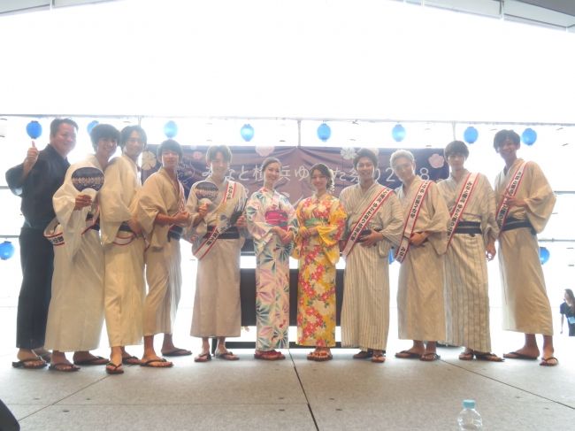 「みなと横浜ゆかた祭り」オープニングイベント