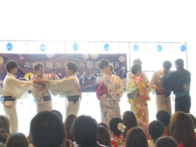 「みなと横浜ゆかた祭り」オープニングイベント