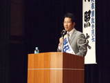 丹波での演説会にて