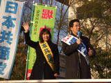 ＪＲ猪名寺駅前にて