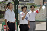 終戦６５周年記念宣伝にて