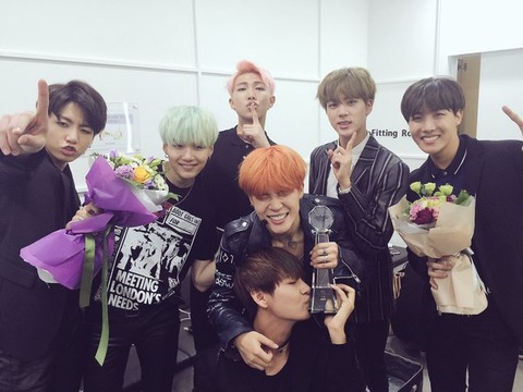 12/11 MUSIC BANK1位獲得！！☆防弾少年団・BTS : NO防弾少年団