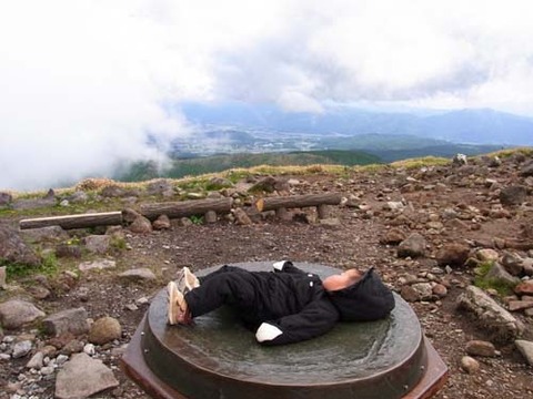 山頂 まの