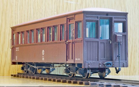 ホハ21型をつくる：Oナロー : 草軽電鉄の記憶：火山山麓のレモンイエロー