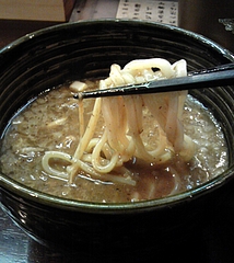 つけ麺もといし@新日本橋 つけ麺 麺とつけ汁