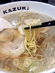 らーめん香月@本店 醤油ラーメン 麺