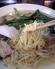 揚子江ラーメン 本店 チャーシューメン 細麺