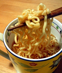 元祖オキコラーメン 麺