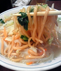 麗郷 渋谷店 タンメン 麺