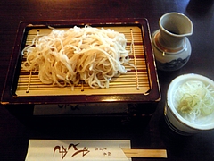 もとき@開智店 もりそば(1200円)