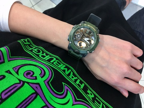 GA-2000-2AJF】ミリタリーはお好きですか？【 GA-2000-3AJF 