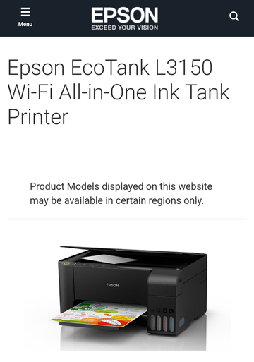 EPSON L3150 3