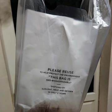 OXO-BIODEGRADABLE bag 1