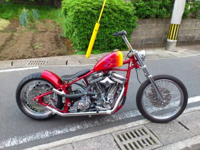 ザ スカルヘッド チョッパー : ハーレーカスタムショップ ザスカルヘッド