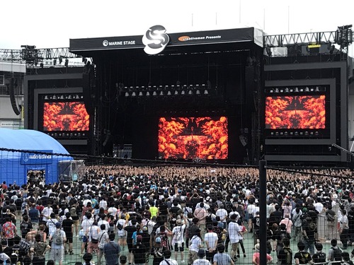 BABYMETAL 「SUMMER SONIC 2017」 東京の様子 SU-METAL「ついにここまで来ました」