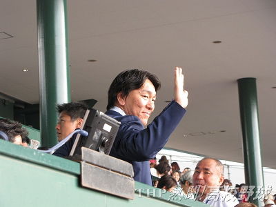 第100回記念大会の開幕試合で始球式を務める松井秀喜氏