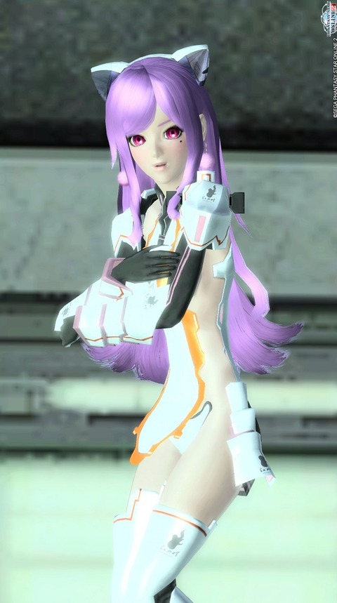どこ見てるの・・・・