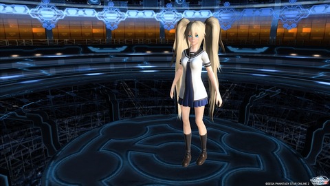 七森中学校制服夜