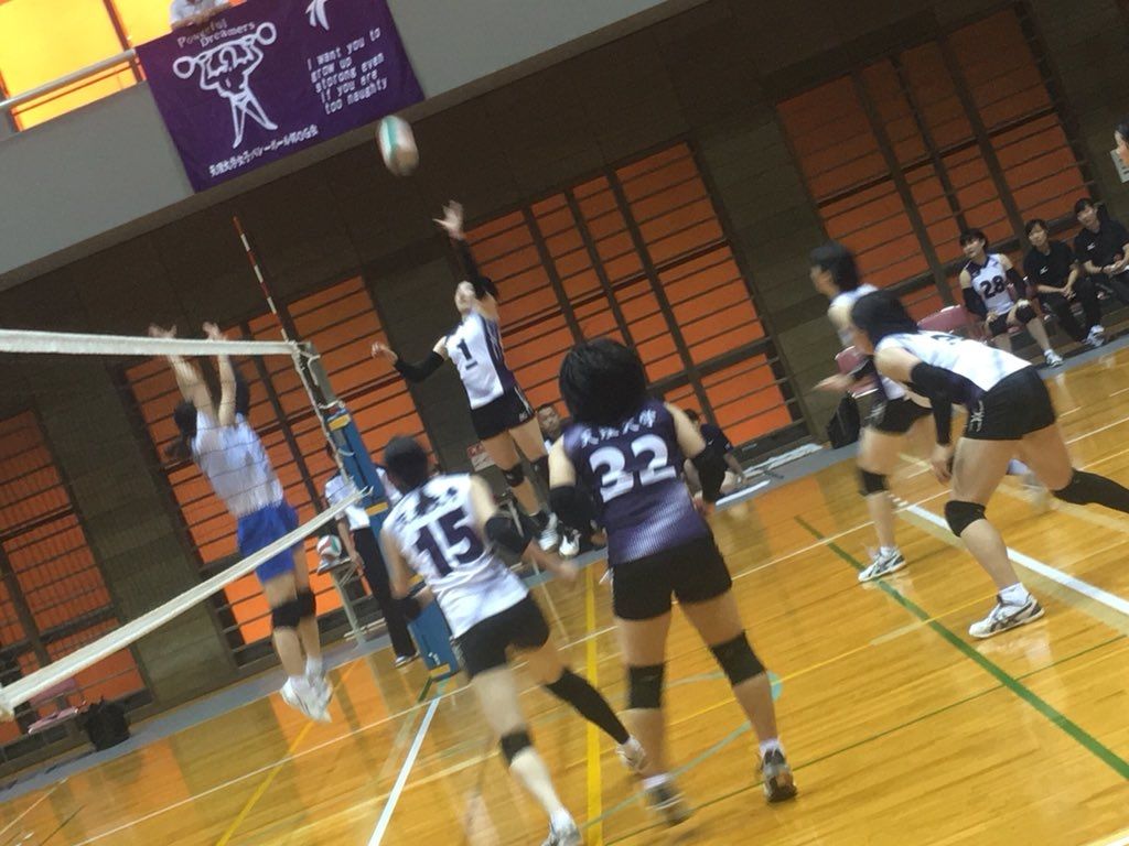 weekly volleyball 特集 西日本インカレ 二日目 トーナメント一回戦 二