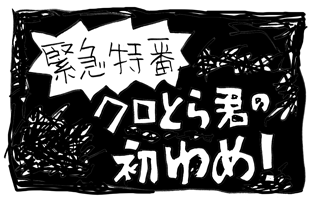 ちくわの穴から星☆を見た *4コマ-初夢1