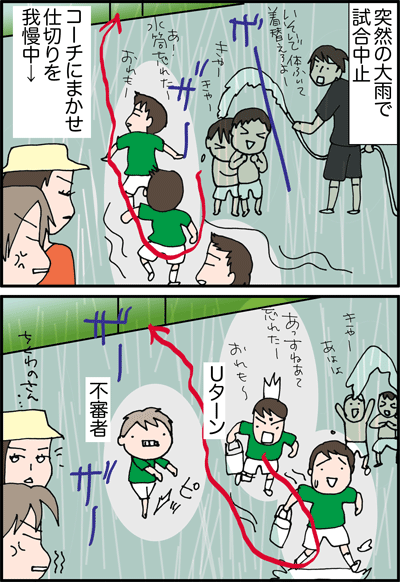ちくわの穴から星☆を見た *4コマ-あめ1
