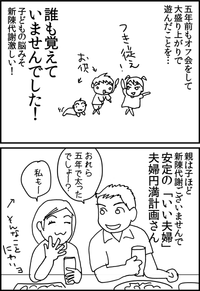 ちくわの穴から星☆を見た *4コマ-オフ2
