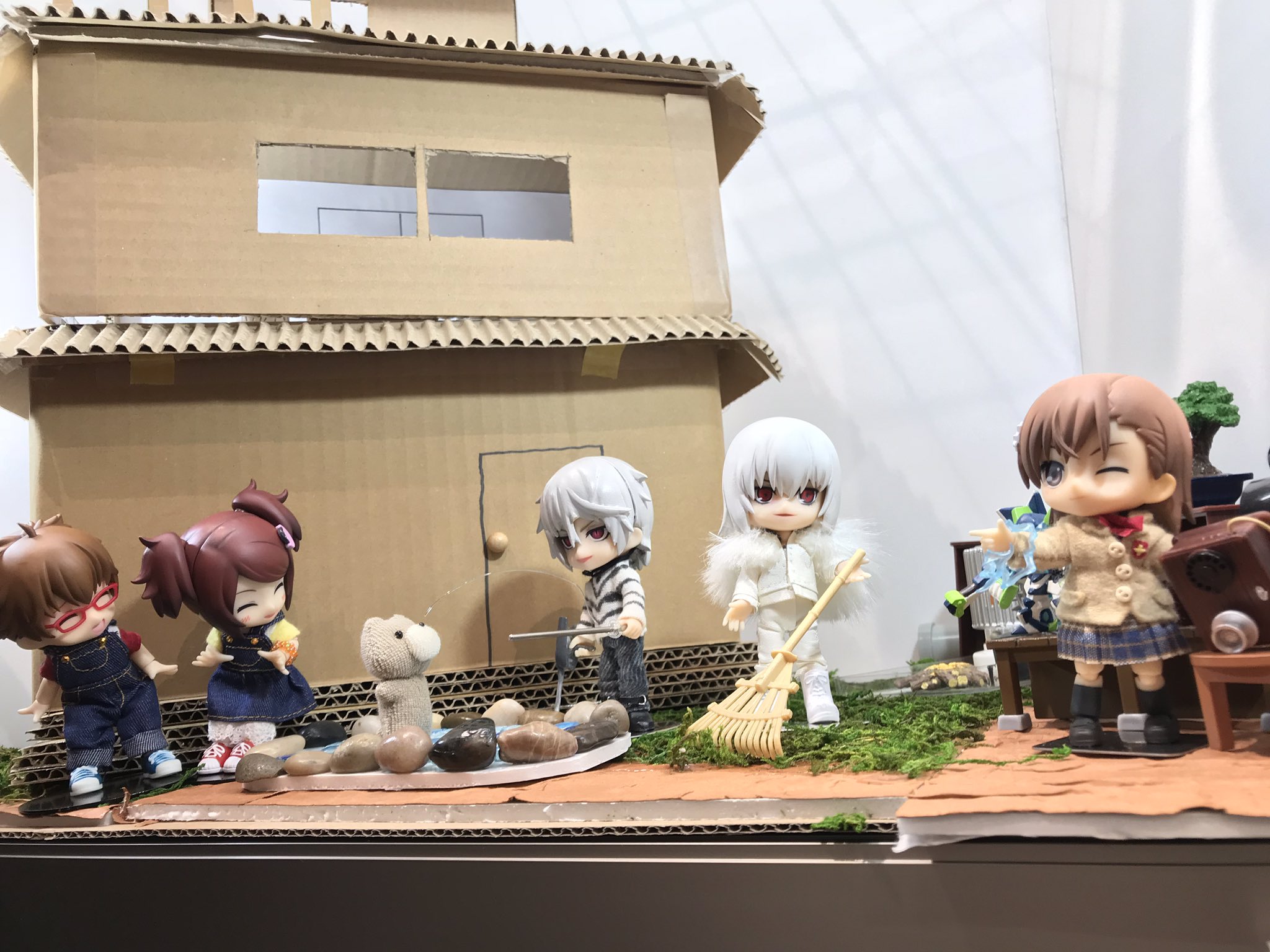みんなと遊ぶ,楽しいキューポッシュ,かわいい,ドールおすすめブログ