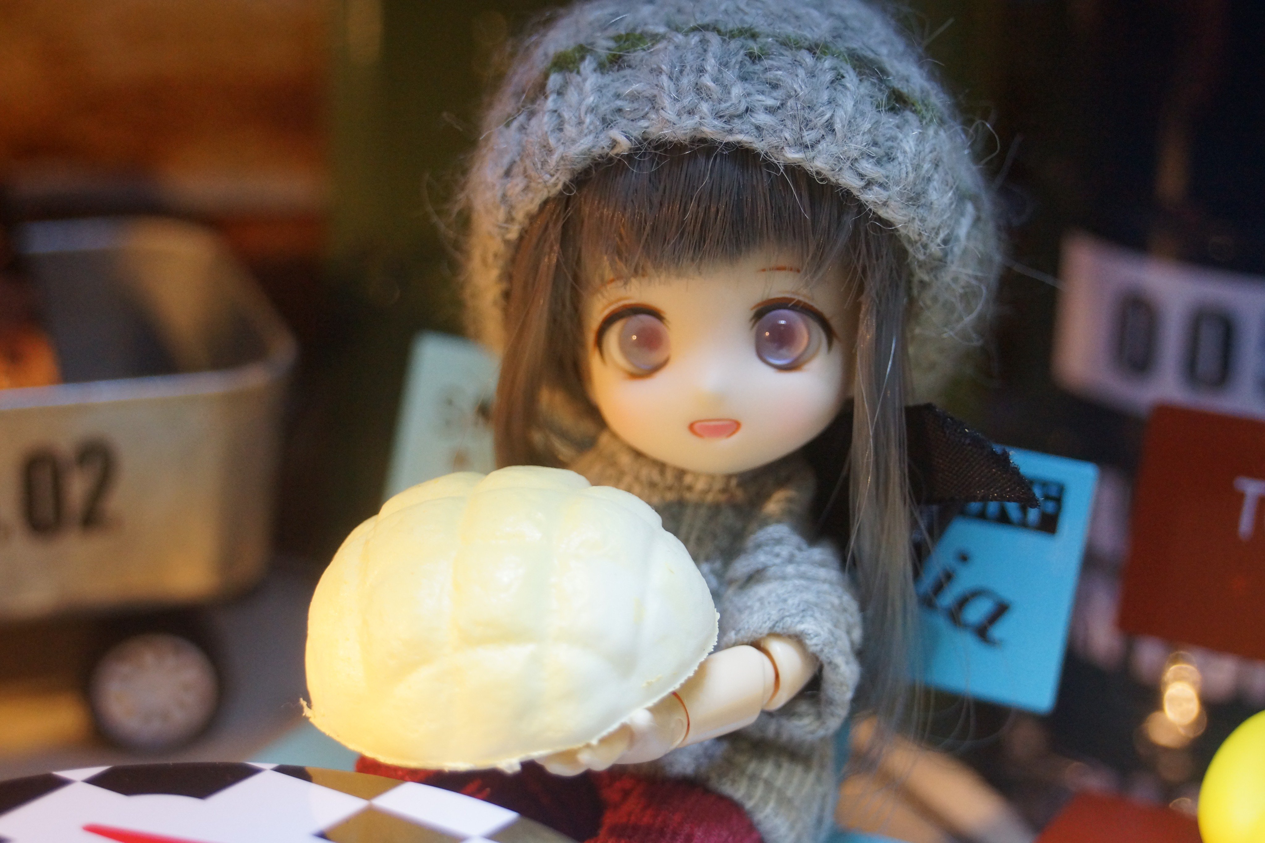 可愛いあまむす楪,ミニスウィーツドール,お茶目なドール,キュート