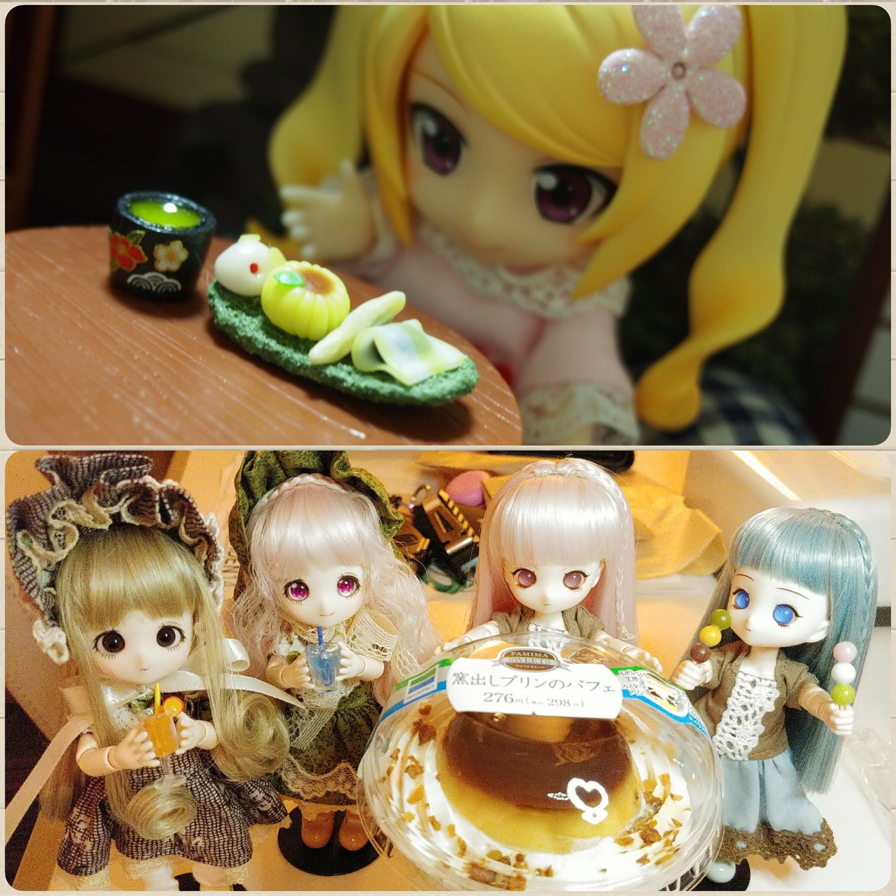 キューポッシュ,あまむす,ミニチュアフード,戦利品,ドール,ジュース