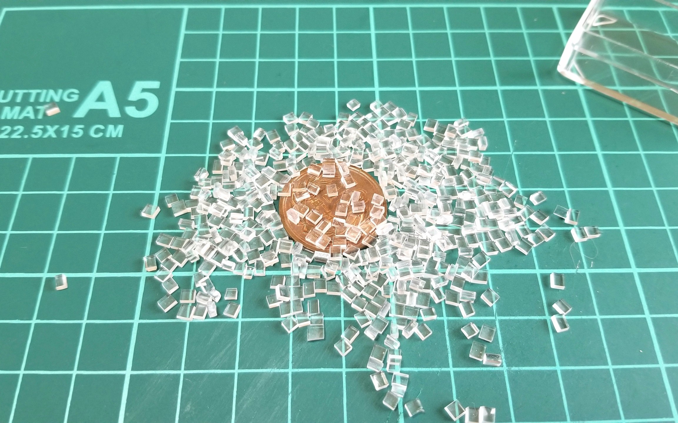 ミニチュアフード,プラ板,ちぢむ,氷の作り方,レジン,シルバニア