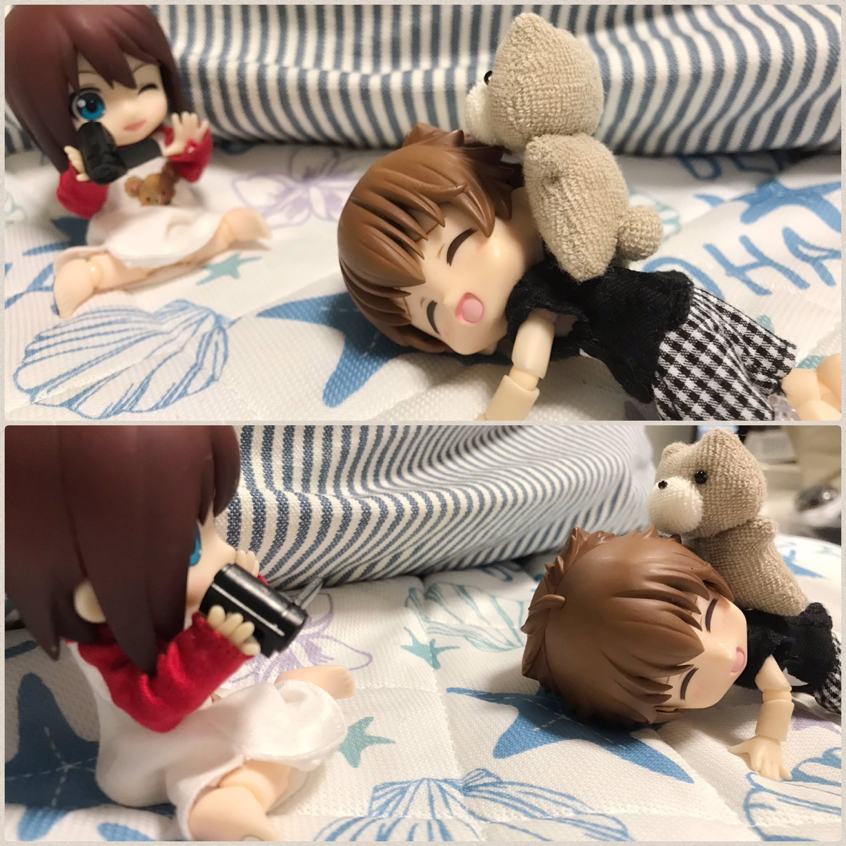 キューポッシュ,ドール小物用品,雑貨,サイズ,かわいい,布団で,男の子