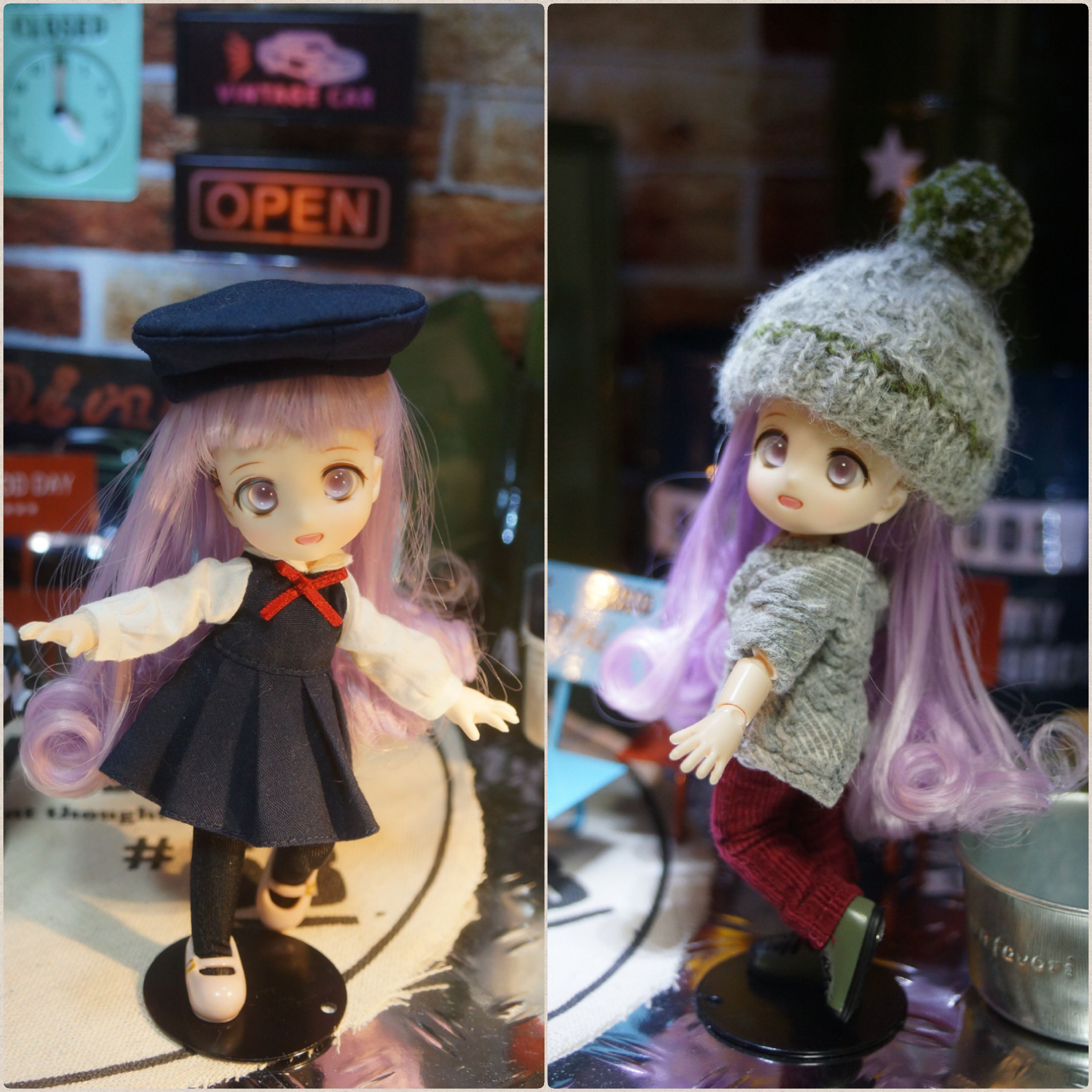 可愛いあまむす楪,ミニスウィーツドール,お茶目なドール,キュート