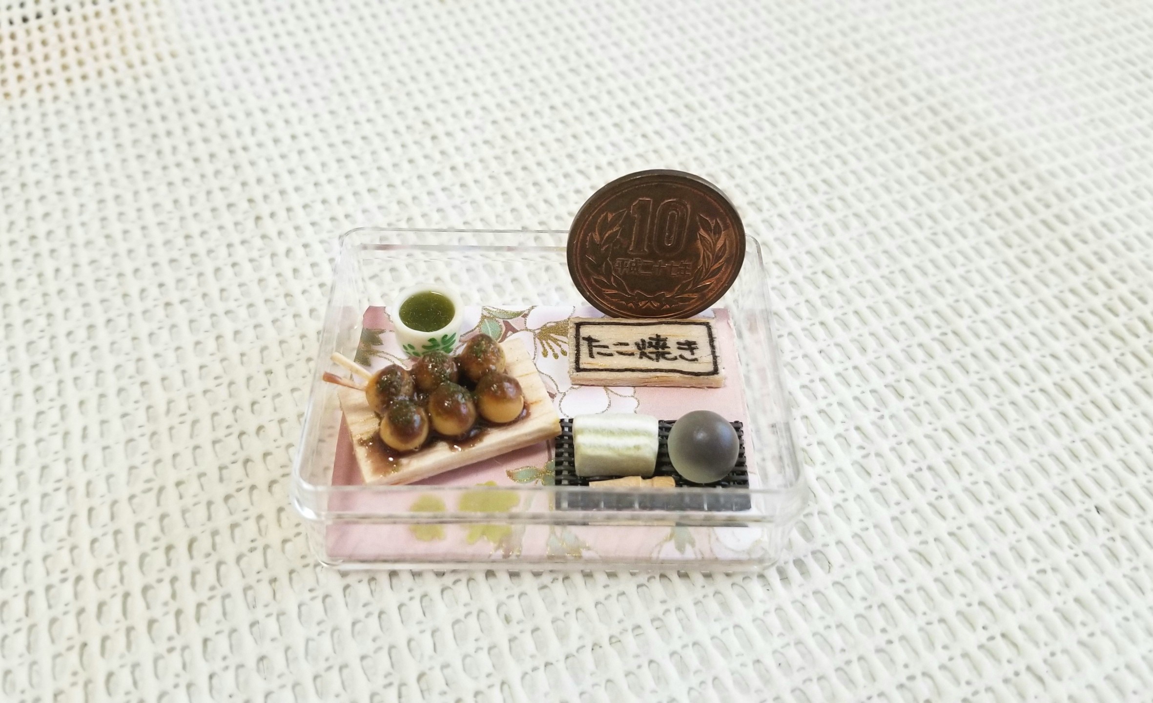 ミニチュア, たこ焼き, バービー人形, ブライス, 樹脂粘土