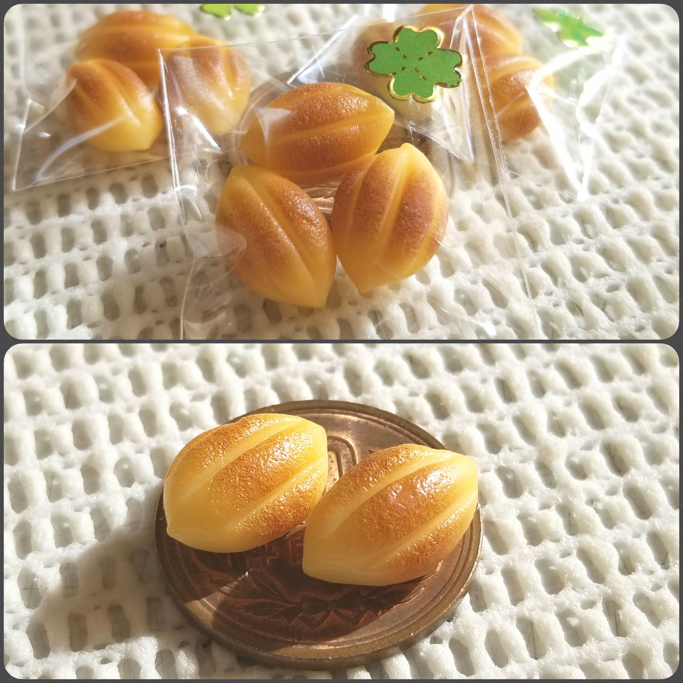アーモンドパン,ミニチュアフード,樹脂粘土,シルバニア,オビツ11