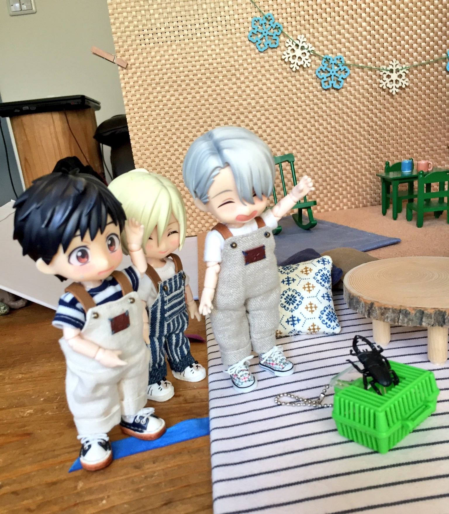 オビツろいどヴィクトル,友達の家に遊びに行く,カブトムシ取り