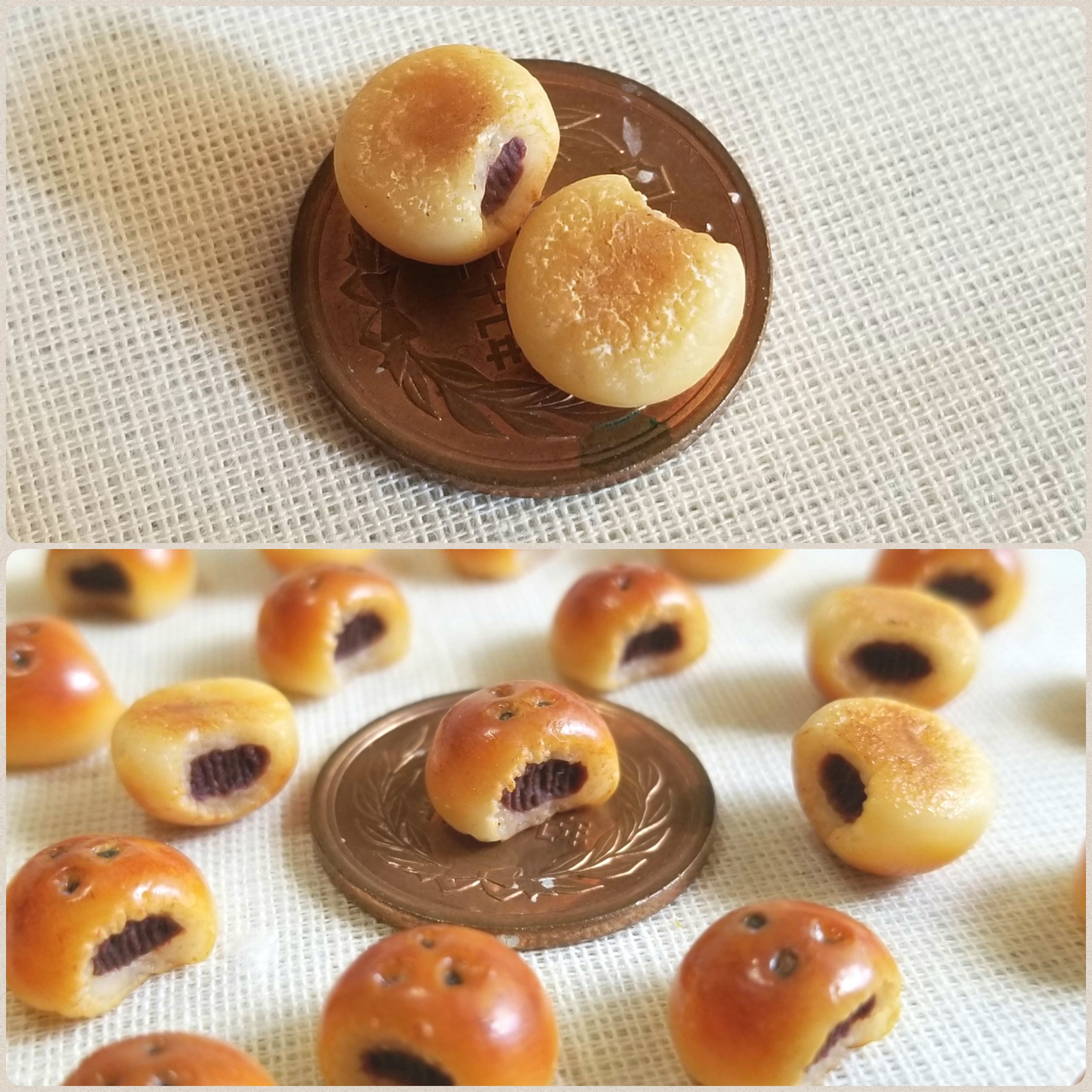 ミンネ販売,ミニチュア,焼きたて,ふっくらあんぱん,ねんどろいど
