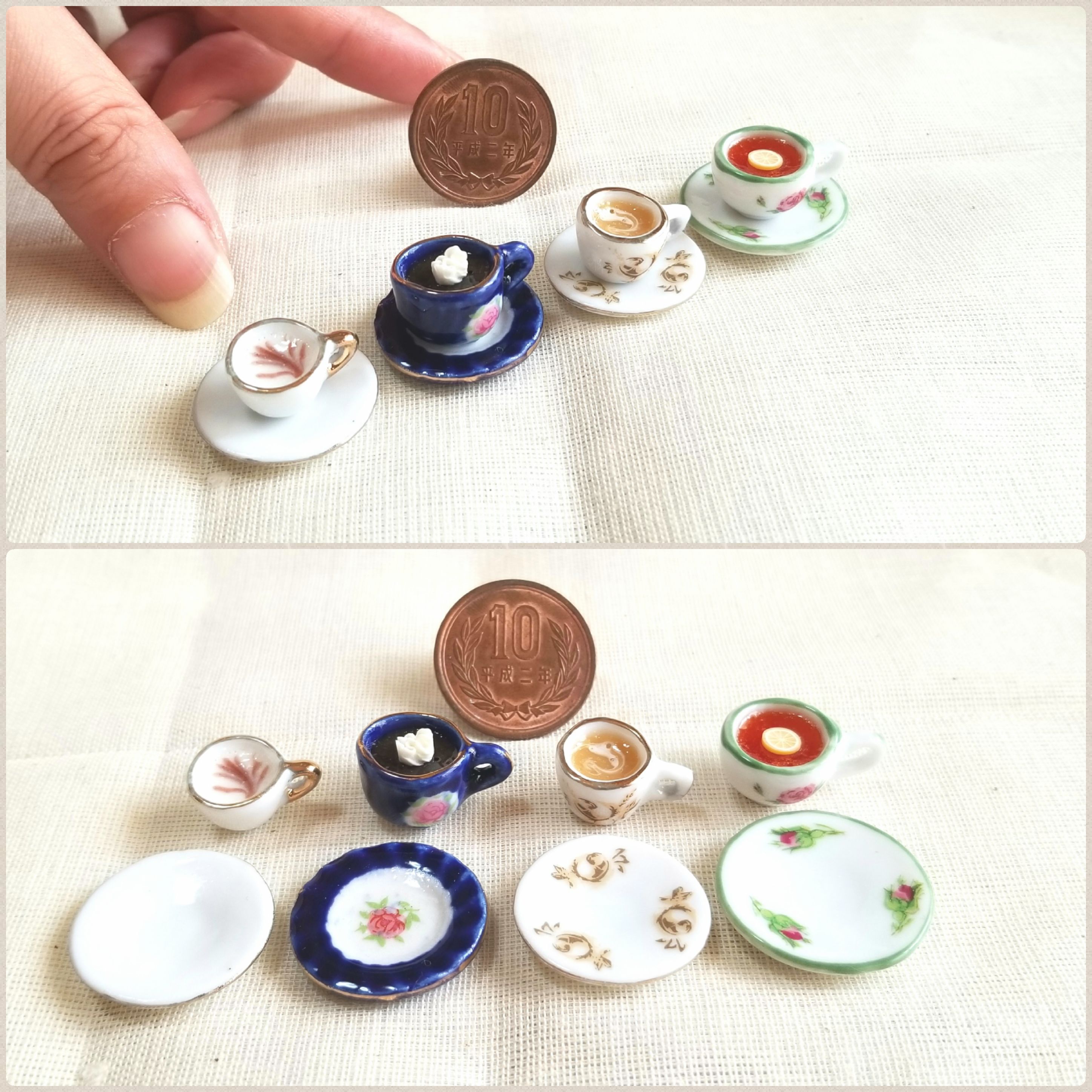 ミニチュアジュース,ドリンク,シルバニア,キューポッシュ,お洒落な