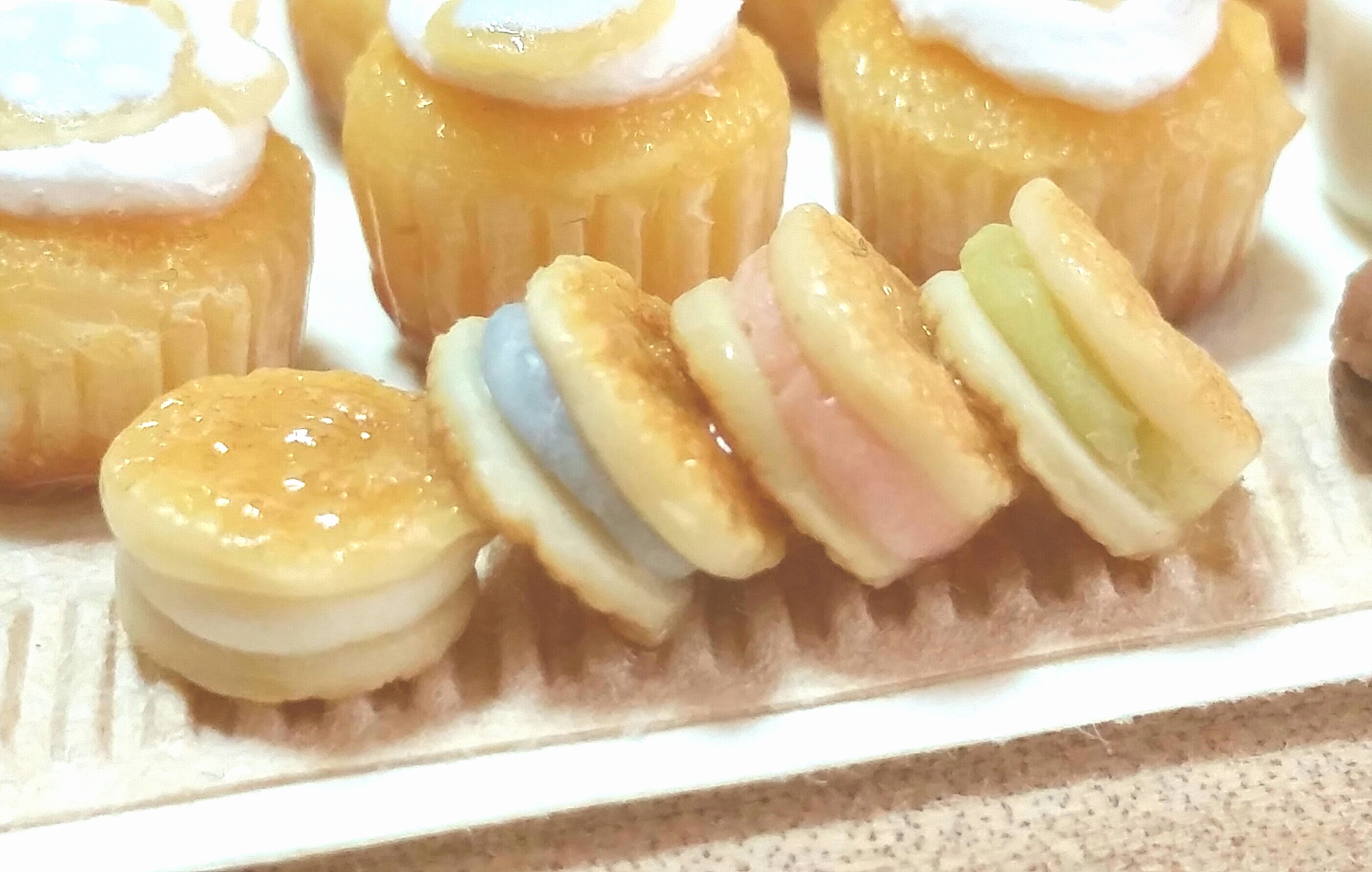 おいしいクッキーアイスクリーム,人気おすすめ美味しそうお洒落,粘土