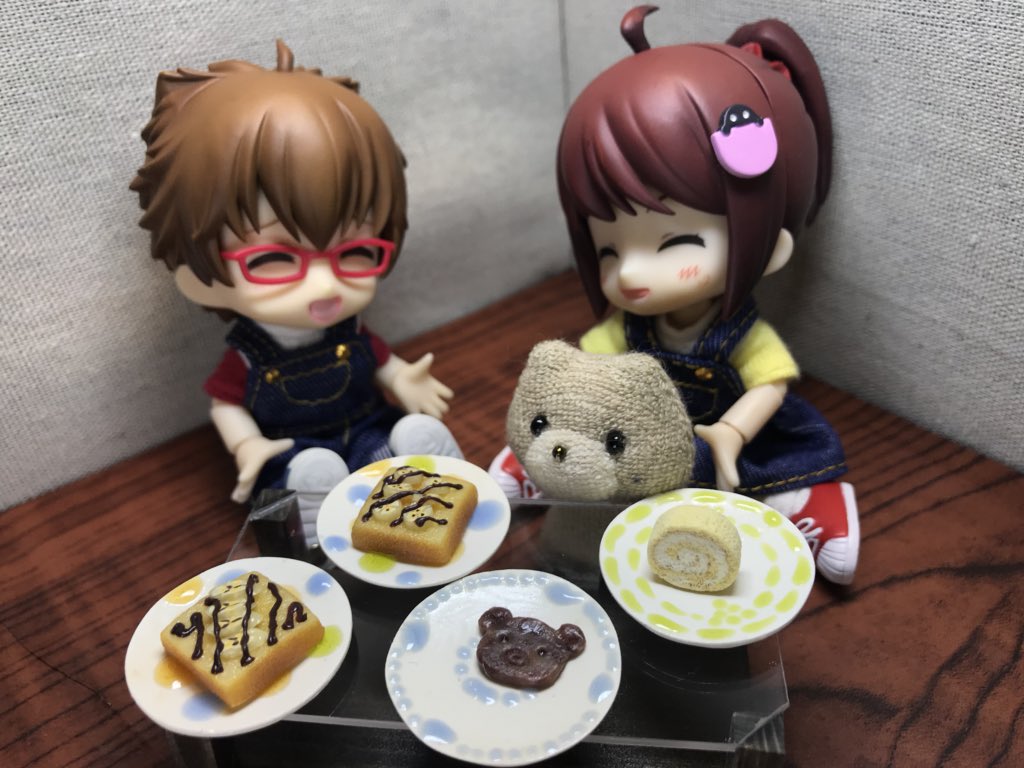 キューポッシュアン,ディノ,かわいいミニチュアフード,ドール用品