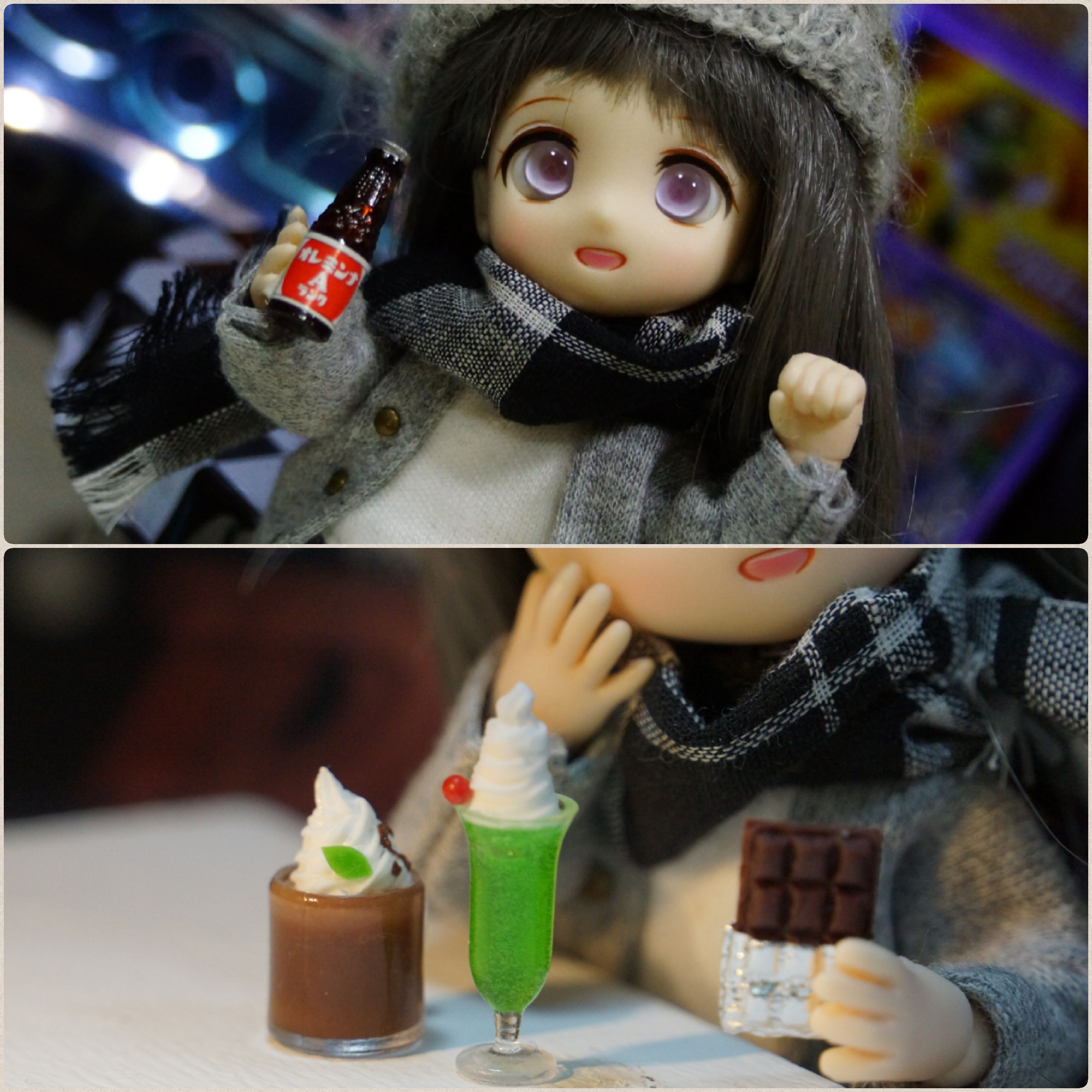 あまむすローリエ,Yomogi'sHappinessのミニチュアフード,激カワ過ぎ