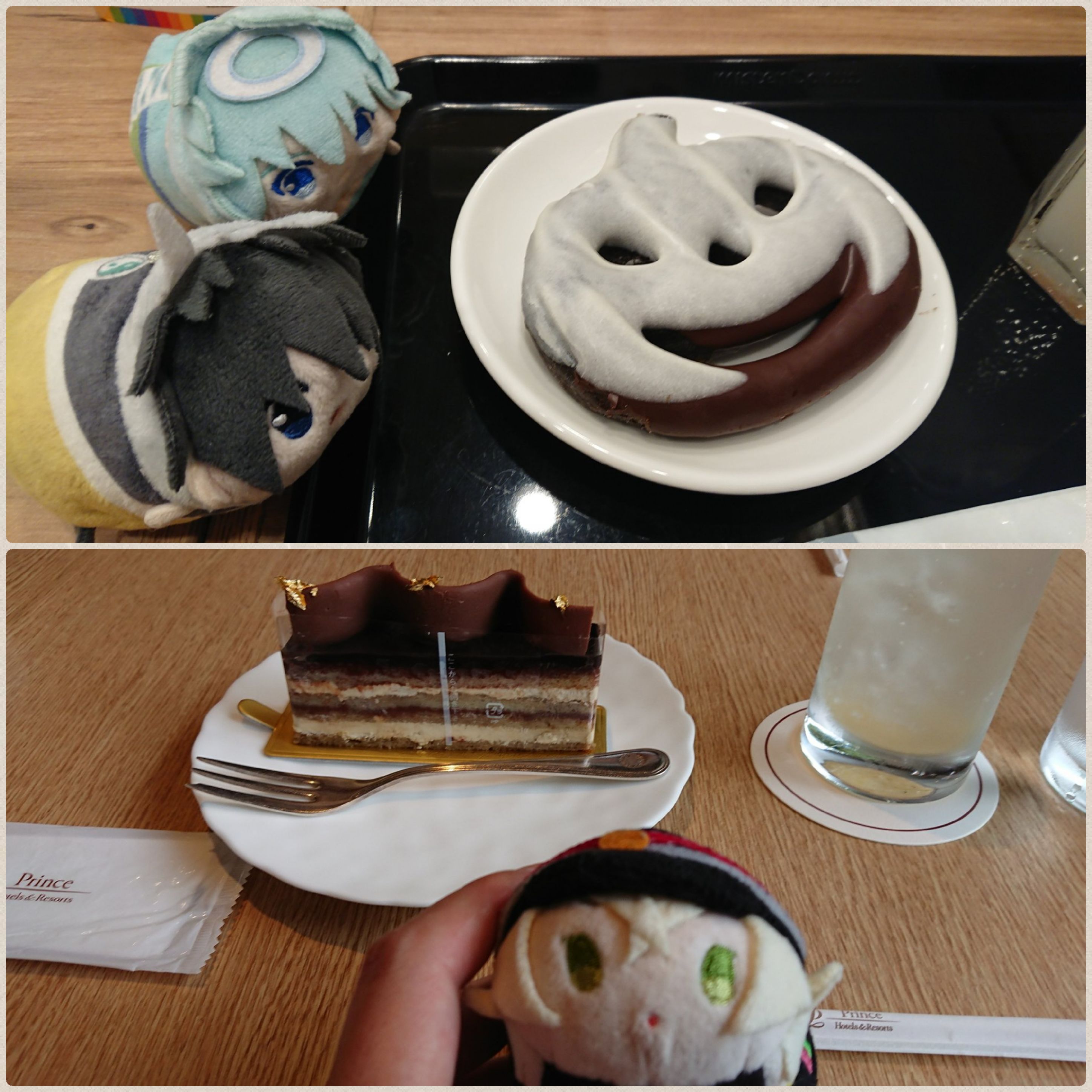 ドールとお出かけ,かわいいぬいぐるみ,おいしいスイーツ大好き
