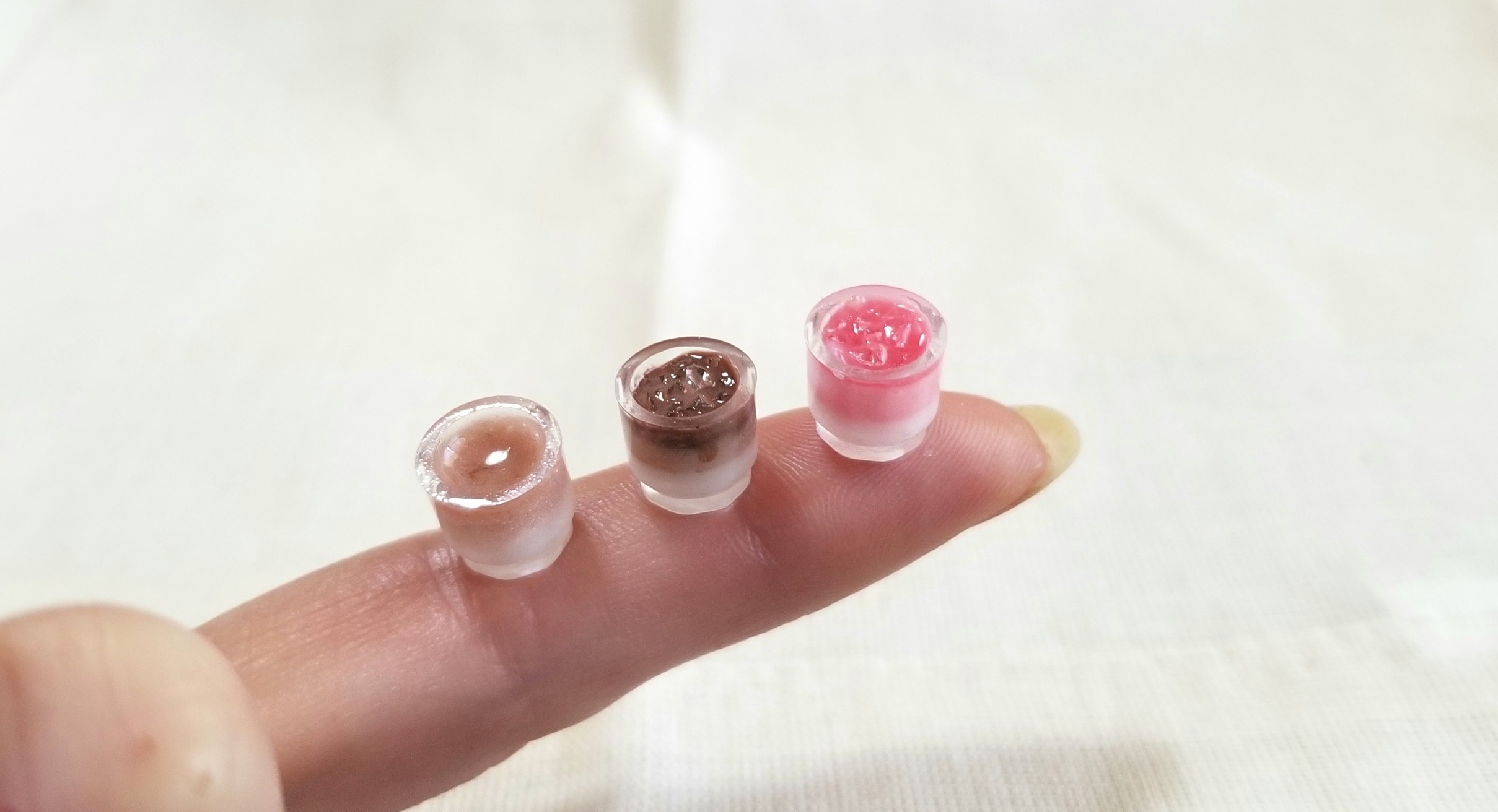 ミニチュアフード,カフェオレ,ねんどろいど,オビツ11,ミニスウィーツ